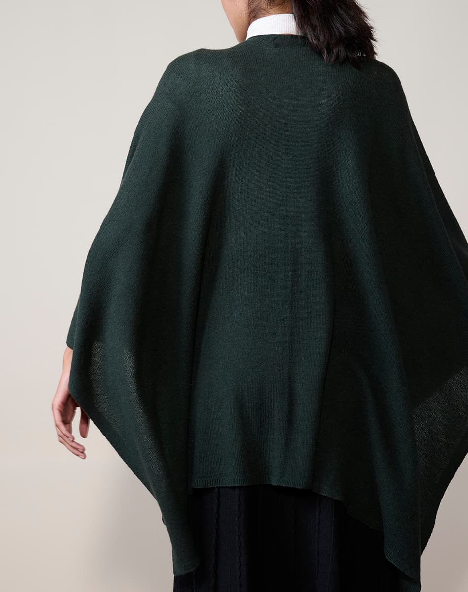 Evergreen Pure Cashmere Cape 4